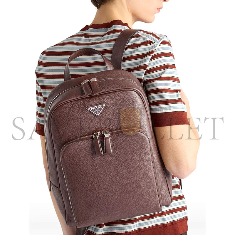 PRADA SAC À DOS EN CUIR 2VZ102 (40.5*28*12cm)